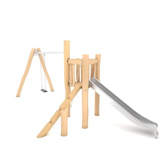 ROBINIA Högt aktivitetstorn med gunga