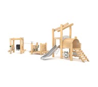 ROBINIA Förarplats fordon med bogserlina + Aktivitetstorn