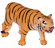Green rubber toys Mjuk tiger, liten