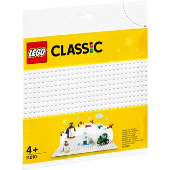 LEGO® Vit byggplatta
