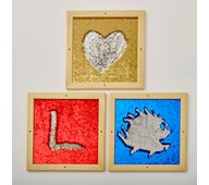 Paljettavlor - Kvadrater 3-pack