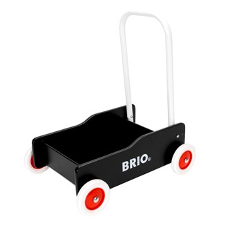 BRIO Lära-gå-vagn svart