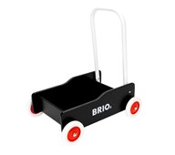BRIO Lära-gå-vagn svart