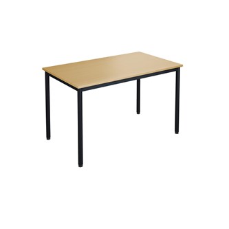 Bord 12:38 FSC BX DL 120x70 cm svart stativ