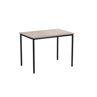 Bord 12:38 FSC BX akustiklaminat 120x80 cm svart stativ