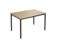 Bord 12:38 FSC BX HT 120x80 cm svart stativ