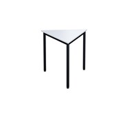 Triangelbord 12:38 FSC BX HT raka hörn 80x80x80 cm svart stativ