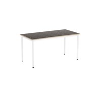 Bord 12:38 BX akustik optimal linoleum 140x70 cm vitt stativ