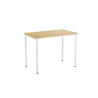 Bord 12:38 FSC BX DL 120x70 cm vitt stativ