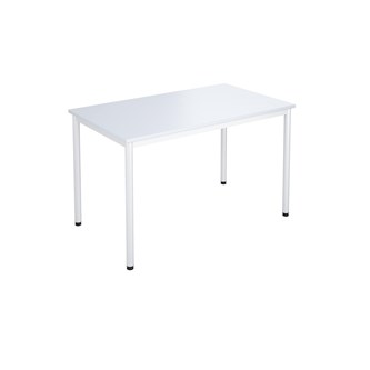 Bord 12:38 FSC BX DL 120x70 cm vitt stativ