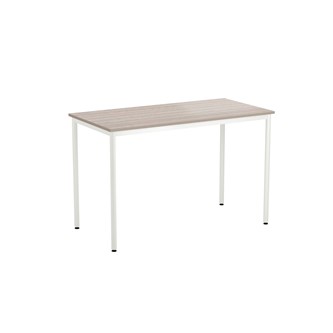 Bord 12:38 FSC BX akustiklaminat 140x70 cm vitt stativ