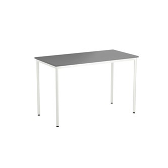 Bord 12:38 FSC BX akustiklaminat 140x70 cm vitt stativ