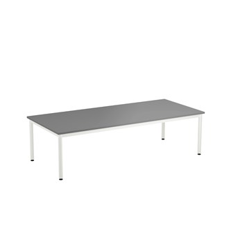 Bord 12:38 FSC BX akustik optimal laminat 180x80 cm vitt stativ