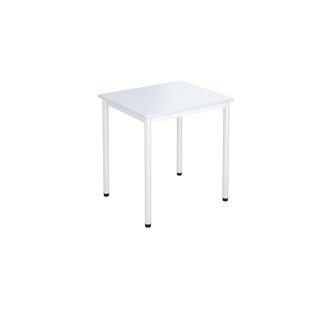 Bord 12:38 FSC BX akustiklaminat 70x60 cm vitt stativ