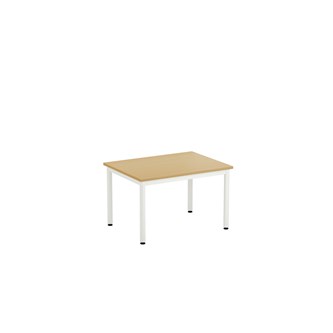 Bord 12:38 FSC BX DL 80x60 cm vitt stativ