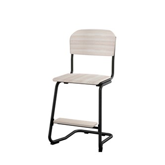 Stol Matte FSC BX sh 50 cm liten sits svart stativ