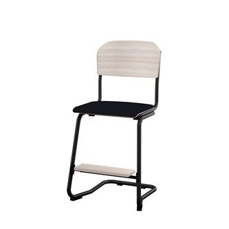 Stol Matte FSC BX sh 50 cm liten sits svart stativ