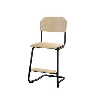 Stol Matte FSC BX sh 50 cm liten sits svart stativ