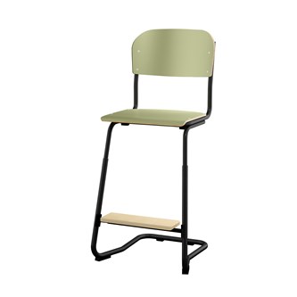 Stol Matte FSC BX sh 57/63 cm liten sits svart stativ