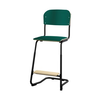 Stol Matte FSC BX sh 57/63 cm liten sits svart stativ