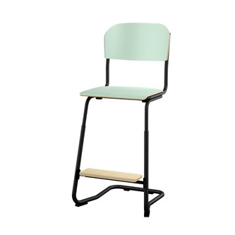 Stol Matte FSC BX sh 57/63 cm liten sits svart stativ