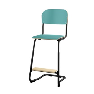 Stol Matte FSC BX sh 57/63 cm liten sits svart stativ