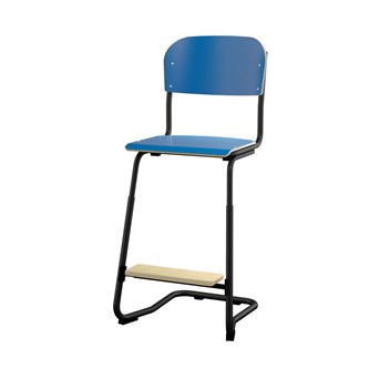 Stol Matte FSC BX sh 57/63 cm liten sits svart stativ