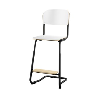 Stol Matte FSC BX sh 57/63 cm liten sits svart stativ