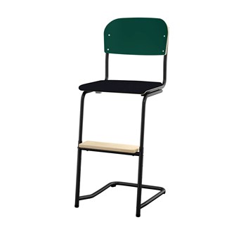 Stol Matte FSC BX sh 57/63 cm liten sits svart stativ