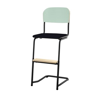 Stol Matte FSC BX sh 57/63 cm liten sits svart stativ