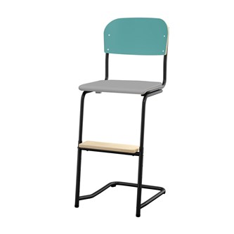 Stol Matte FSC BX sh 57/63 cm liten sits svart stativ