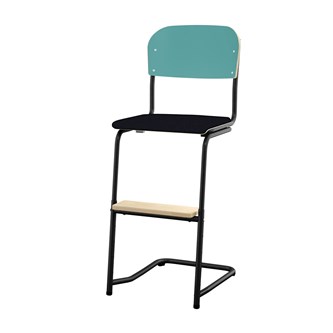 Stol Matte FSC BX sh 57/63 cm liten sits svart stativ