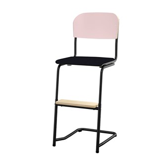 Stol Matte FSC BX sh 57/63 cm liten sits svart stativ