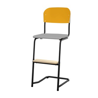 Stol Matte FSC BX sh 57/63 cm liten sits svart stativ