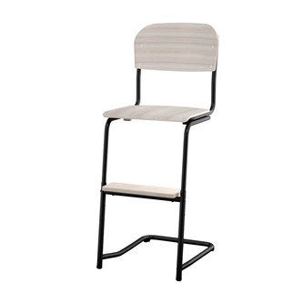 Stol Matte FSC BX sh 45/63 liten sits svart stativ