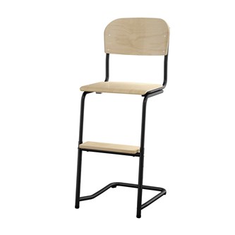 Stol Matte FSC BX sh 45/63 liten sits svart stativ