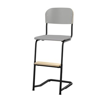 Stol Matte FSC BX sh 57/63 cm liten sits svart stativ