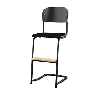 Stol Matte FSC BX sh 57/63 cm liten sits svart stativ
