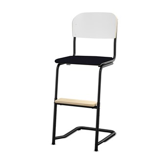 Stol Matte FSC BX sh 57/63 cm liten sits svart stativ