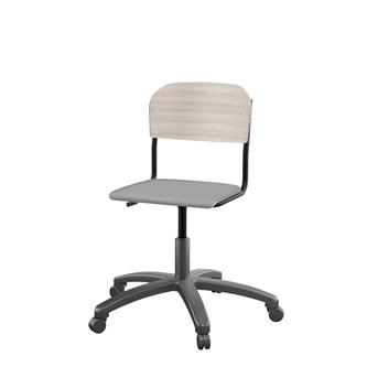 Stol Matte FSC BX gas liten sits svart stativ