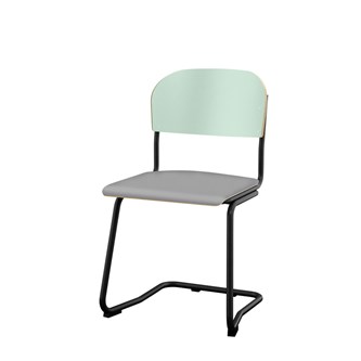 Stol Matte FSC BX sh 45 cm stor sits svart stativ