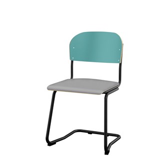 Stol Matte FSC BX sh 45 cm stor sits svart stativ