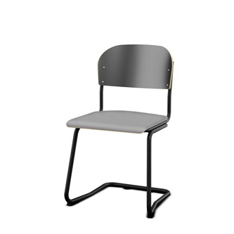 Stol Matte FSC BX sh 45 cm stor sits svart stativ