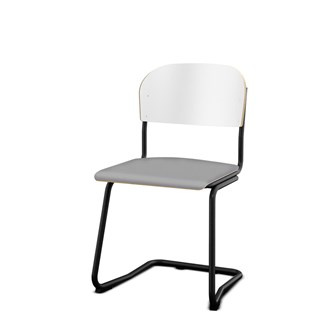 Stol Matte FSC BX sh 45 cm stor sits svart stativ