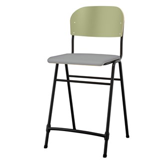 Stol Matte FSC BX sh 54 cm stor sits svart stativ
