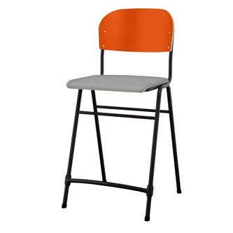 Stol Matte FSC BX sh 54 cm stor sits svart stativ