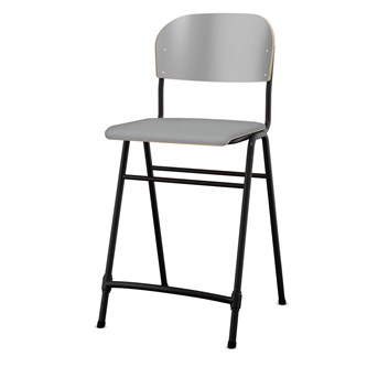 Stol Matte FSC BX sh 54 cm stor sits svart stativ