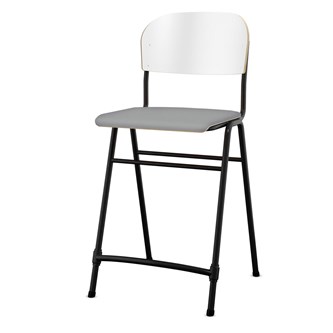 Stol Matte FSC BX sh 54 cm stor sits svart stativ