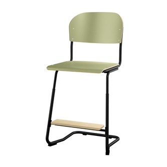 Stol Matte FSC BX sh 57/63 cm stor sits svart stativ