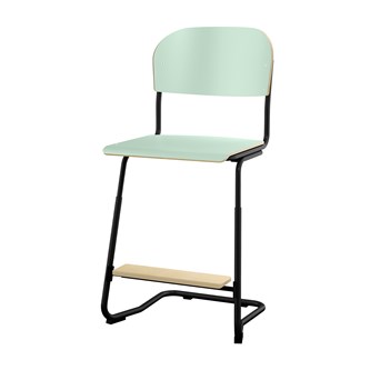 Stol Matte FSC BX sh 57/63 cm stor sits svart stativ